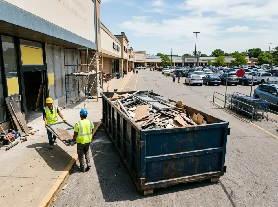 retail-store-renovation-debris-003 — frequently asked questions, Roll-off Dumpster Rentals in Willow Park, TX